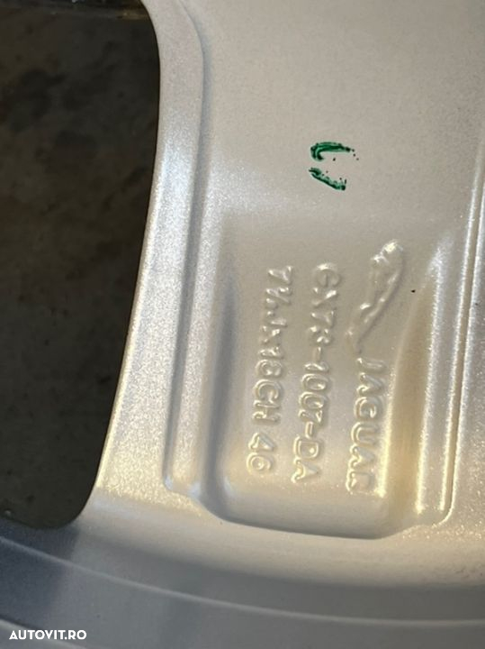 vand jante originale Jaguar pe 18” echipate cu anvelope noi - 6