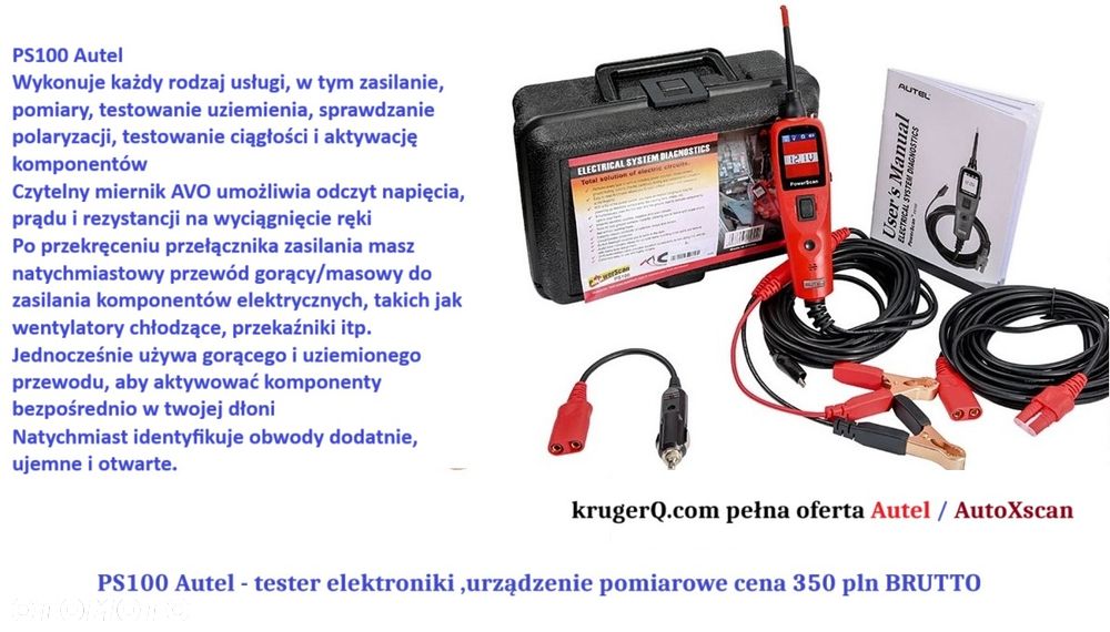 Autel PS100 PowerScan - 20