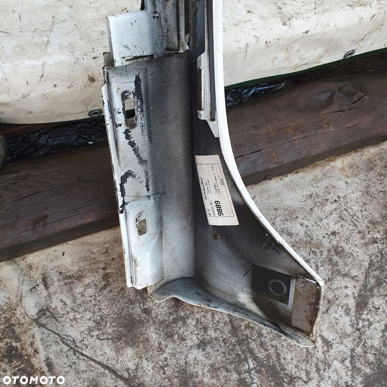 listwa progowa prawa Audi A7 C7 LY9C S-line - 14