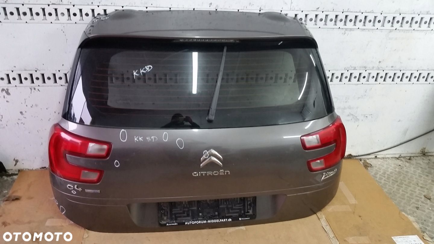 KLAPA BAGAŻNIKA TYŁ CITROEN C4 GRAND PICASSO II KKSD - 1