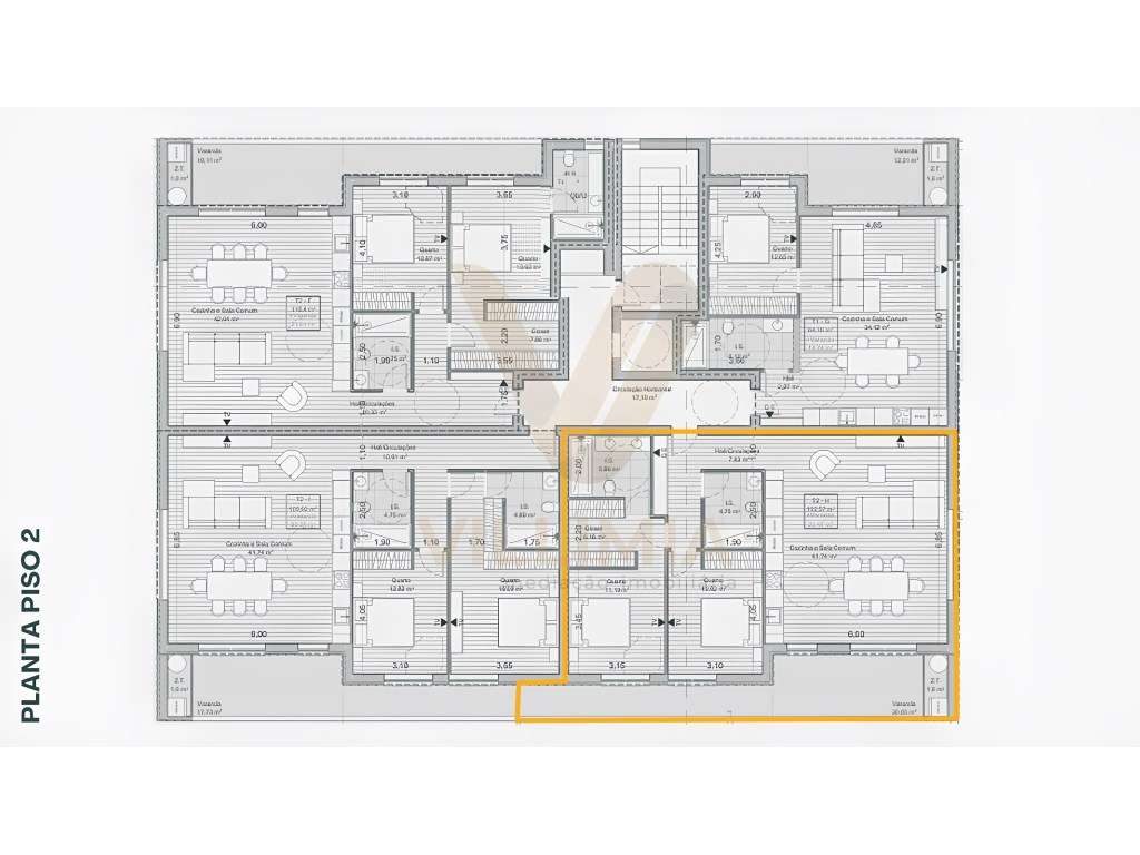Apartamento T2 | Feitosa - Ponte de Lima - Grande imagem: 5/6