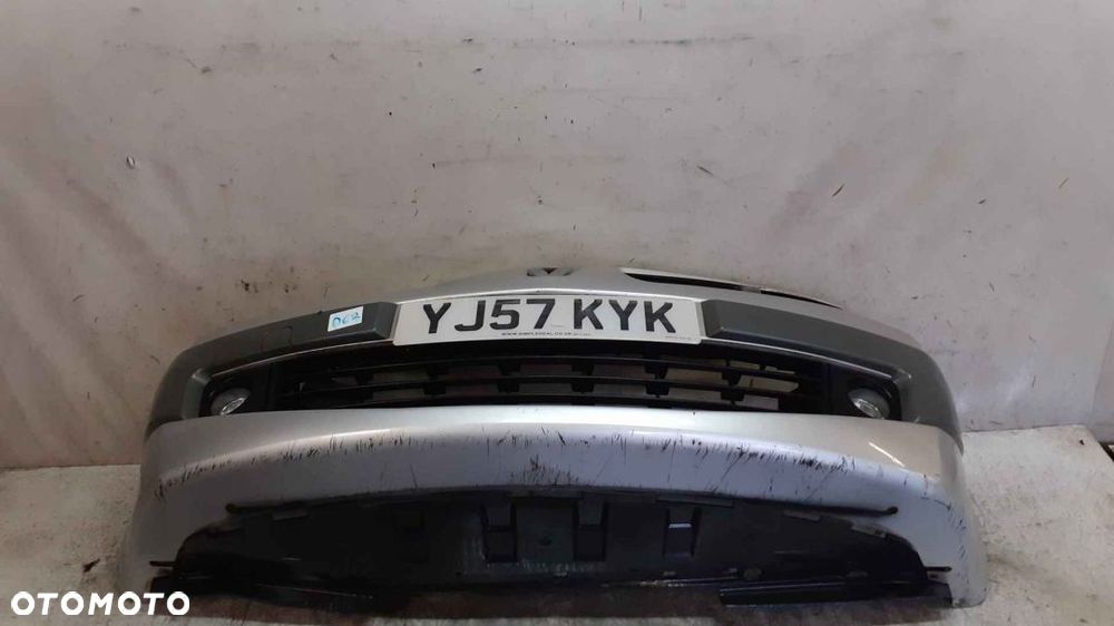 * ZDERZAK PRZÓD PRZEDNI DO RENAULT MEGANE II 2 LIFT FL TED69 SREBRNY HALOGENY - 2