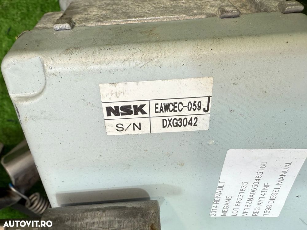 COLOANĂ DIRECȚIE RENAULT MEGANE III B95 1.6 DIESEL 2014 COD OEM EAWCEC-059J 488109642R 414127212 2008-2016 - 6