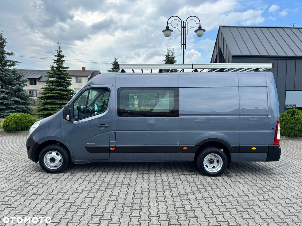 Renault MASTER L4H2 Klima Elektryka Na Bliźniaku Brygadówka Dubel Kabina 7os Hak Serwis - 8