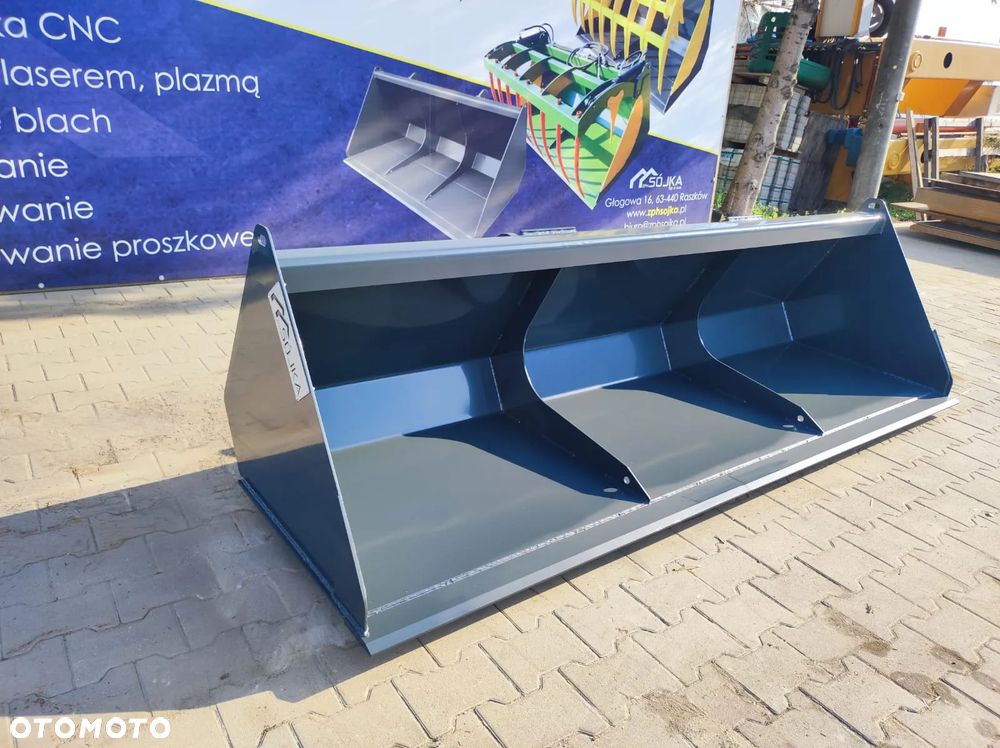 Łyżka wzmocniona, 260 cm, mocowanie mailleux, euro, giant, weidemann, faucheux - 1