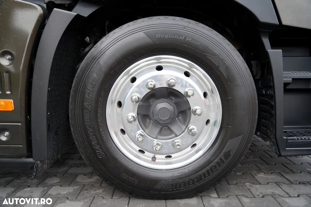 Renault T 520 / RETARDER / FULL AIRMATIC / VERSIUNE RICH / PIELE / METALICĂ / JANTE DIN ALIAJ / CONTRACT DE REPARAȚIE POST-SERVICE - 19