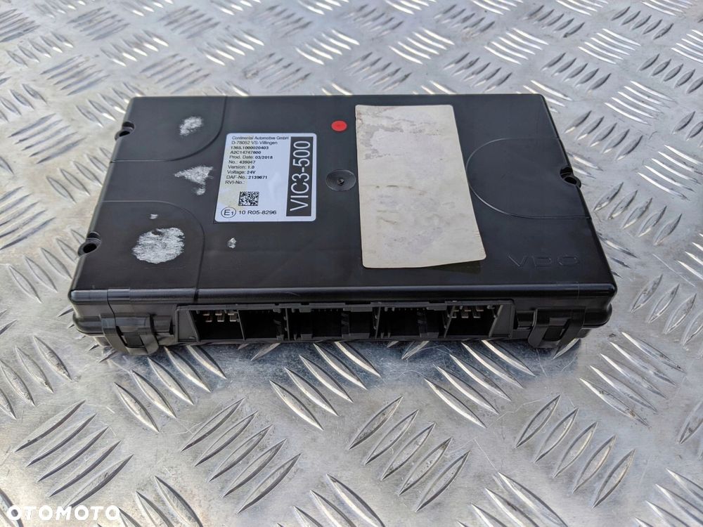 KOMPUTER STEROWNIK VIC3-500 DAF XF 106 EURO 6 LIFT - 1