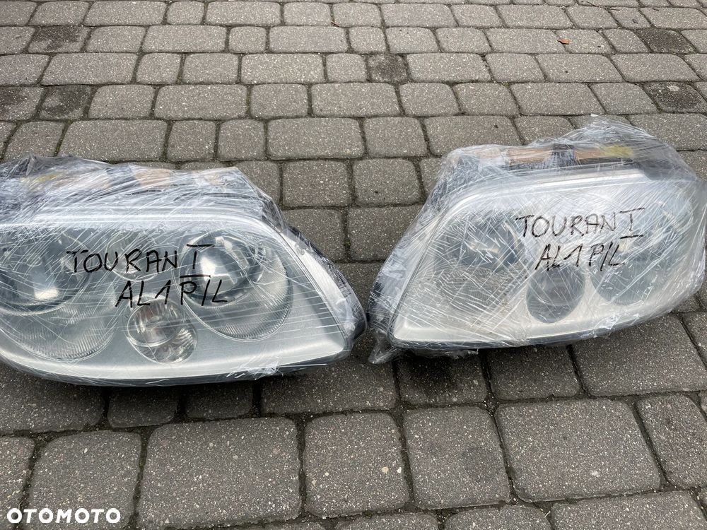 VW TOURAN I 03- PRZÓD LAMPA LEWA PRAWA reflektor lewy prawy przedni - 7
