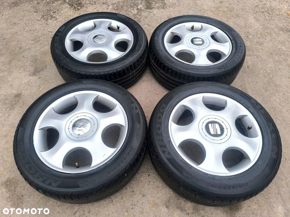 5x112 FELGI Aluminiowe Alufelgi 16 Koła Letnie Lato VW 7M7 7M0 SHARAN T4 TRANSPORTER CARAVELLE MULTIVAN SEAT ALHAMBRA 6mm 215/55 ALU-RAD LEGNICA - 2