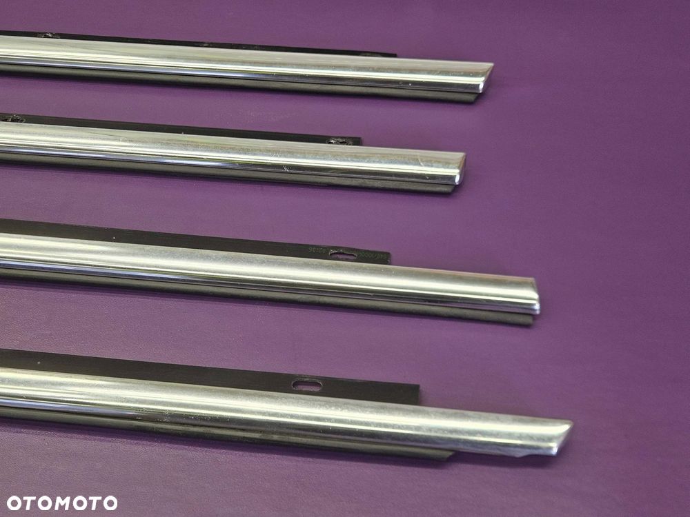 Listwa Listwy Zgarniajace Szyb Szyby Chrom Chromowane AUDI A6 C6 Sedan Kombi - 22