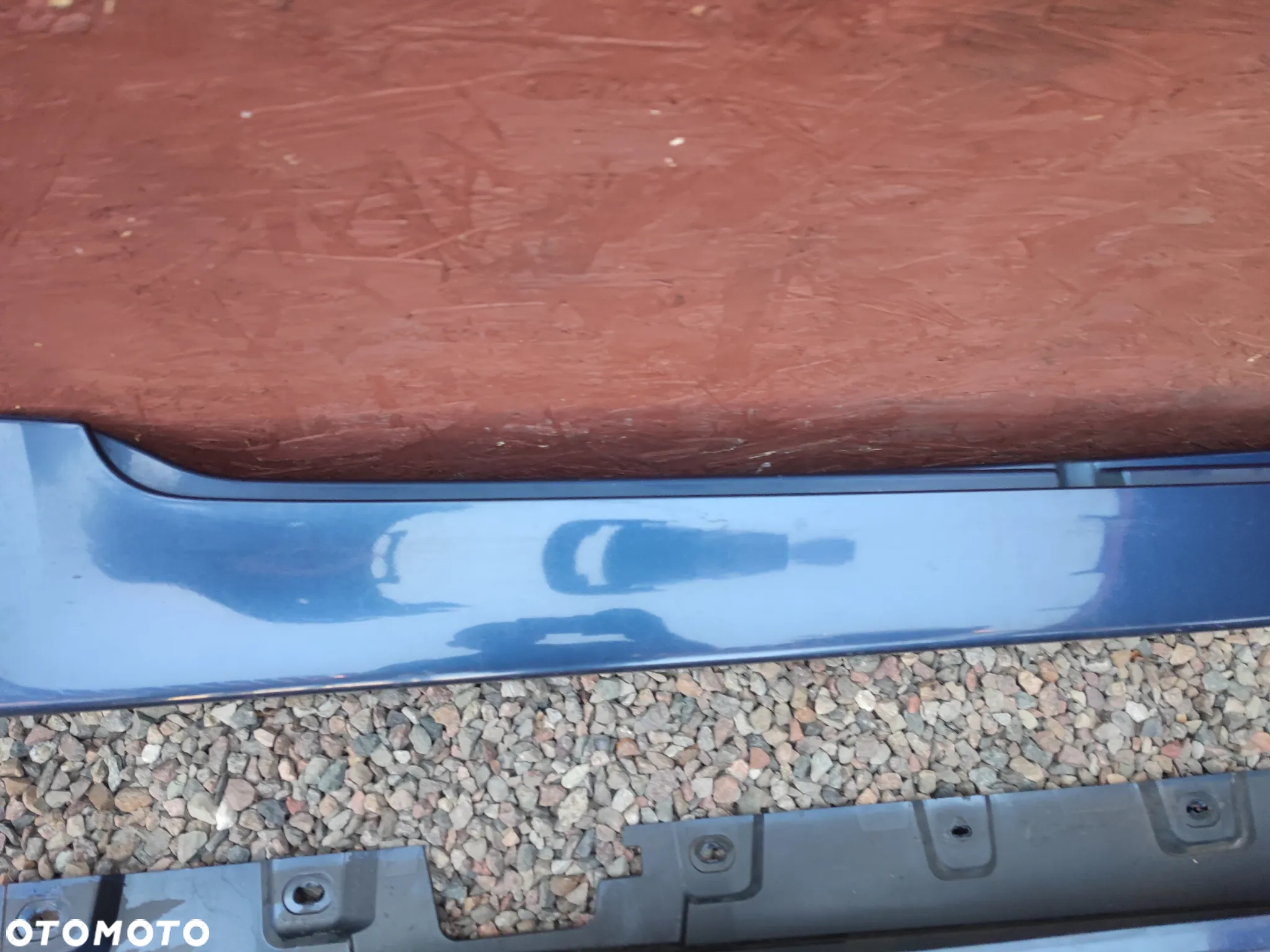 BMW F11 / F10 / F11N / F10N ORYGINALNE NAKŁADKI NA PROGI LEWA / PRAWA W KOLORZE  TIEFSEEBLAU METALLIC O KODZIE LAKIERU A76 O NR.  51 77 7 262 663 / 51 77 7 262 664 OEM W DOBRYM STANIE - 10