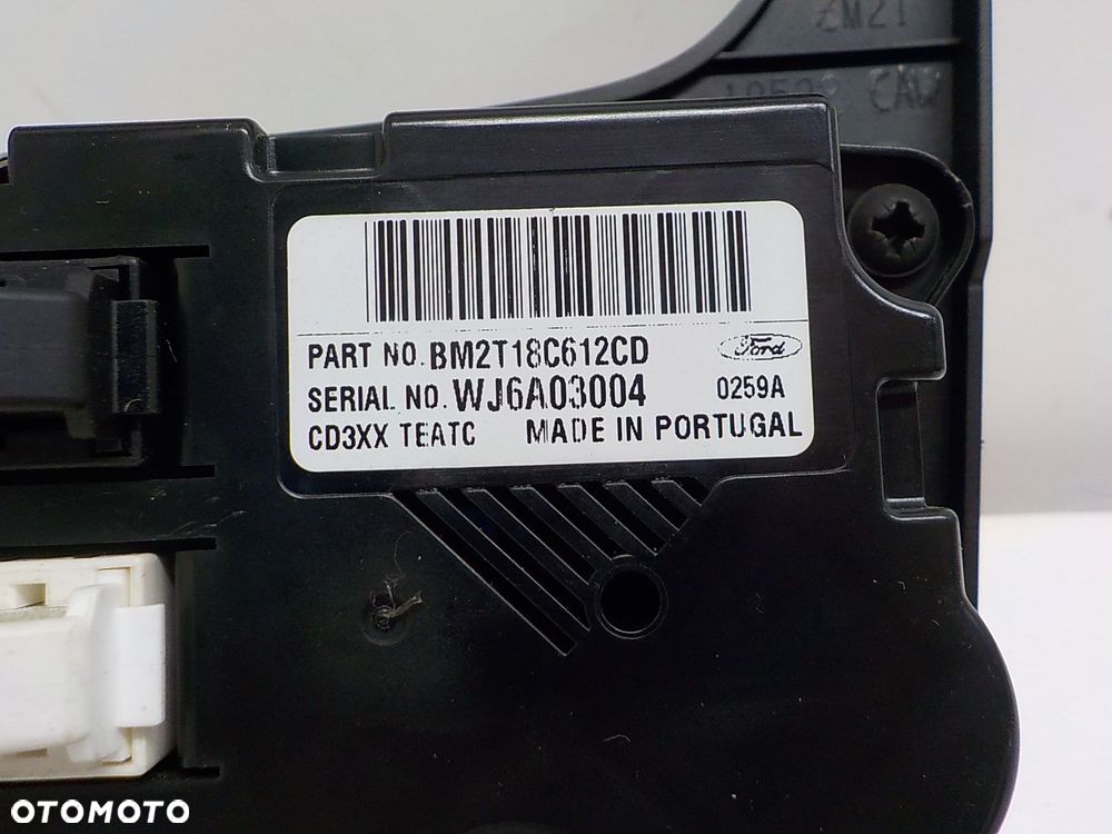 FORD S-MAX I PANEL PRZEŁĄCZNIK KLIMATYZACJI BM2T18C612CD - 2