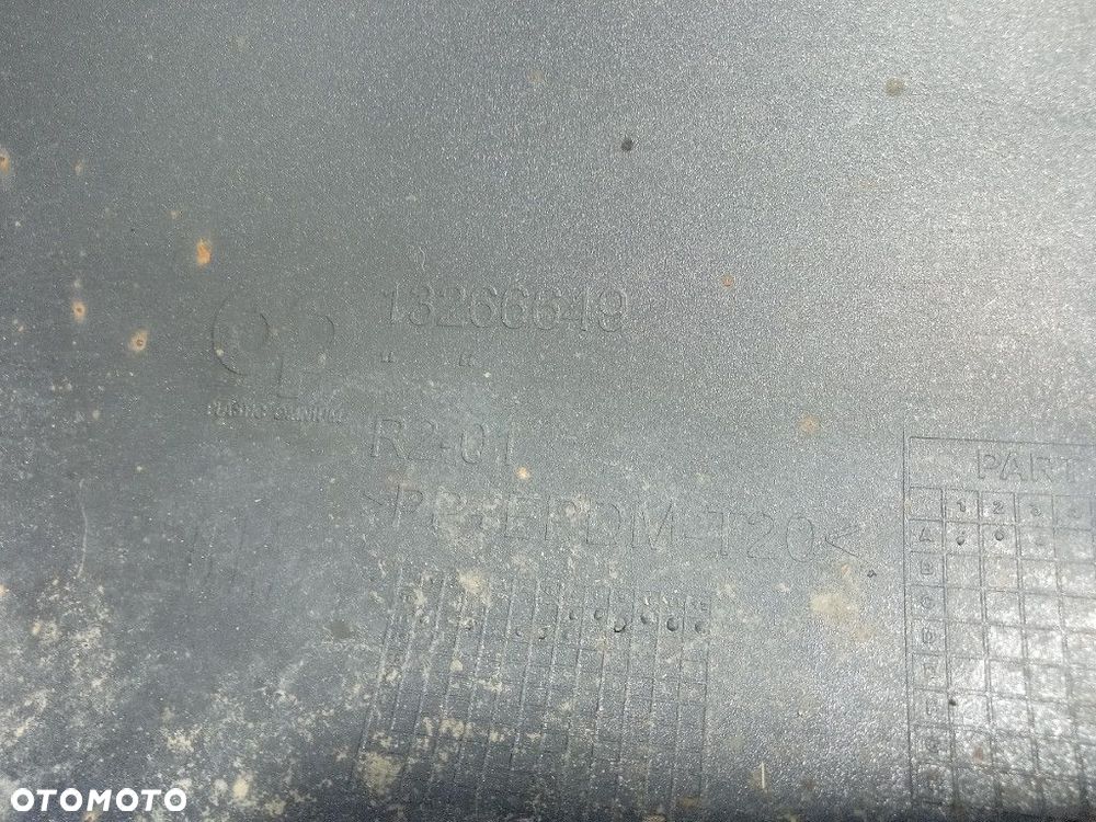OPEL ASTRA IV J KOMBI ZDERZAK TYŁ TYLNY CZUJNIKI PARKOWANIA PDC HAK Z22A - 14
