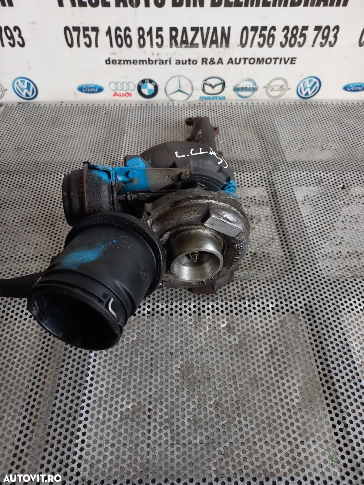 Turbo Turbina Mercedes CLK C/E Class W211 W203 Sprinter 2.7 Cdi Cod A - Dezmembrari Arad - 2