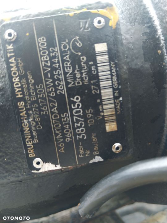 Silnik hydrauliczny Kramer 420 A6VM107DA2 - 7