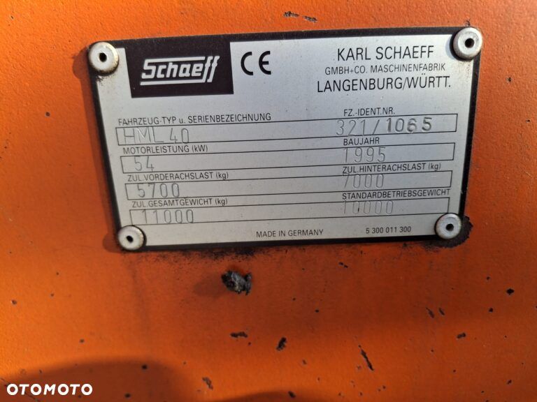 Schaeff HML40 - 14