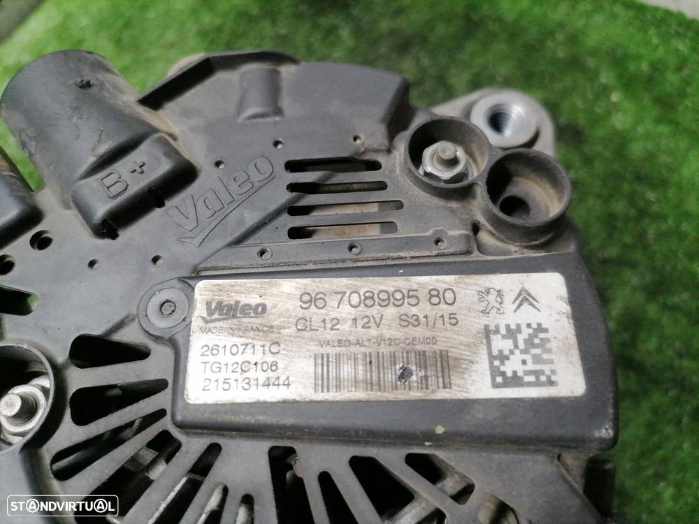 ALTERNADOR CITROEN C4 GRAND PICASSO II 2015 -9670899580 - 1