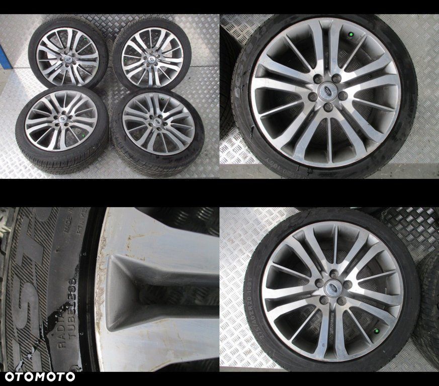 Koła felgi opony Range Rover Sport R20 8mm - 1