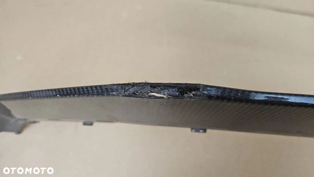 AUDI R8 4S0807061D CARBON Karbon DOKŁADKA SPOILER  Listwa DÓŁ ZDERZAKA 4S0 - 10
