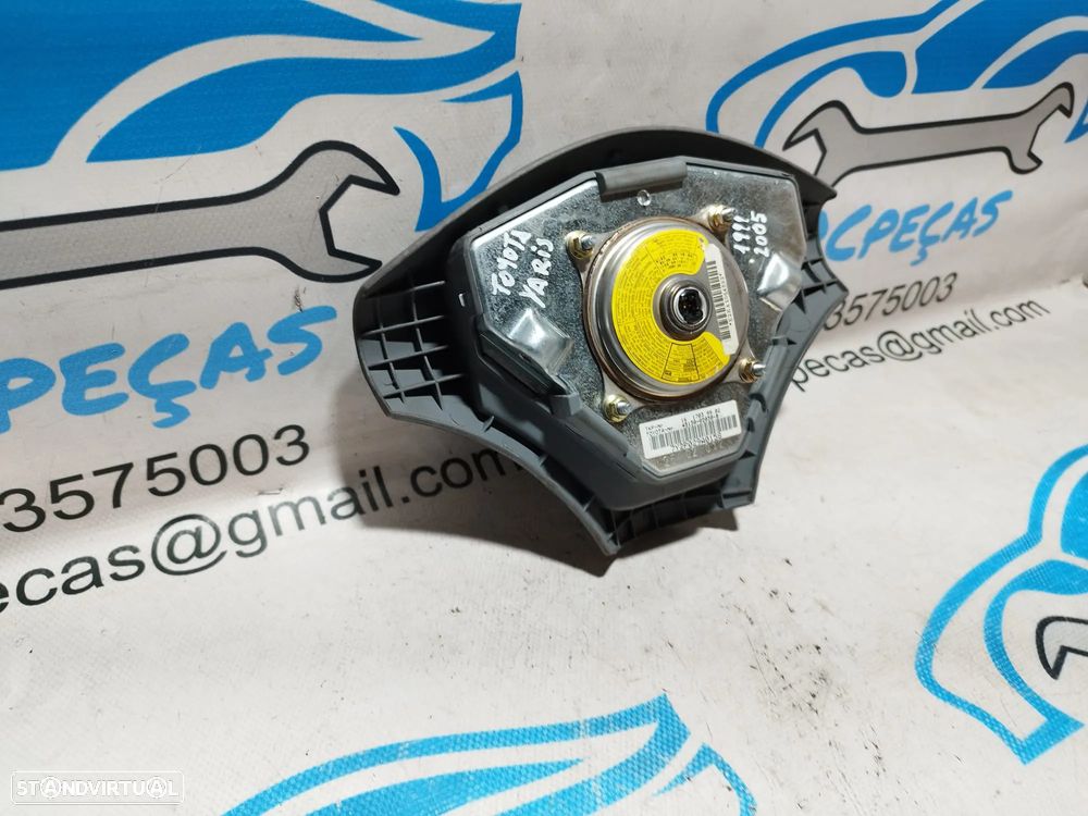 AIRBAG VOLANTE GUIADOR TOYOTA YARIS I 1 MK1 P1 1617039902 451300D030B 7Y2P029A0158 - 2