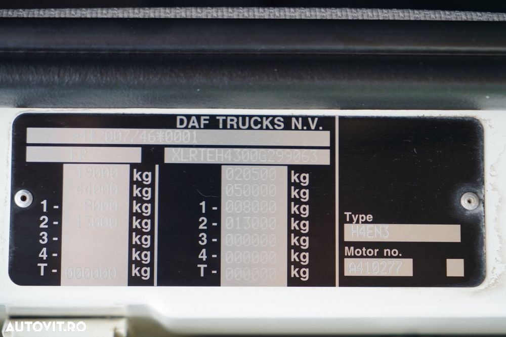 DAF XF 480 / SPACE CAB / RETARDER / I-PARK COOL / EURO 6 - 38