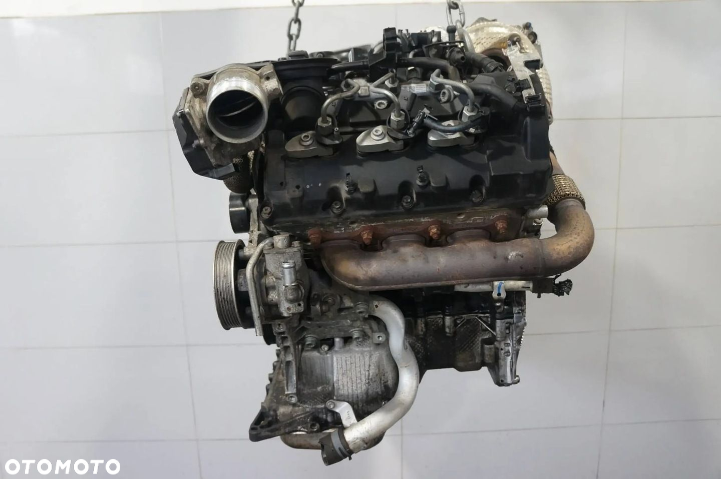 SILNIK KOMPLETNY OSPRZĘT POMPA WTRYSKI AUDI A8 D4 3.0 TDI CDT - 15