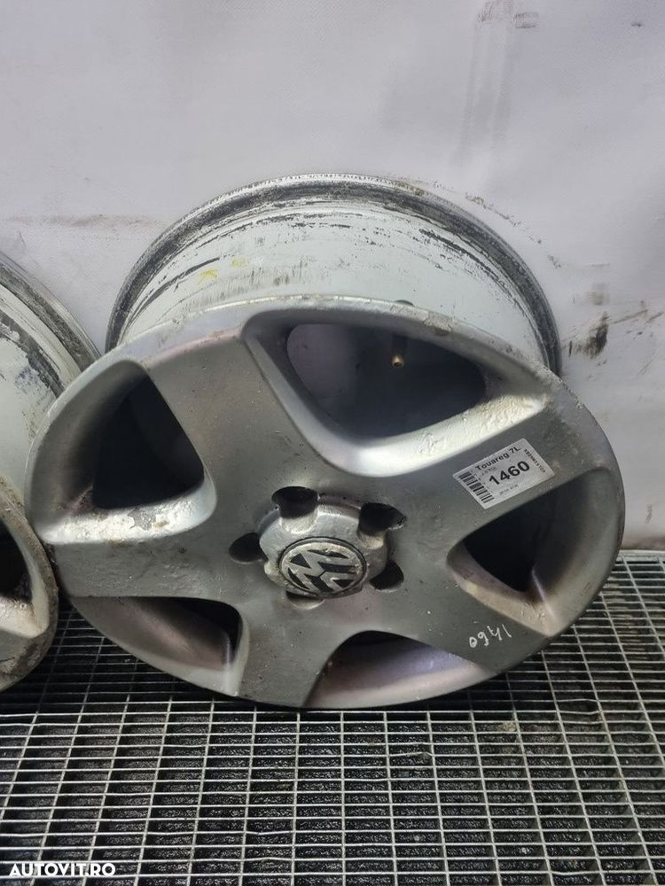 Jante aliaj Volkswagen Touareg 7L 2003 - 2006 (1460) R17 ET55 - 5