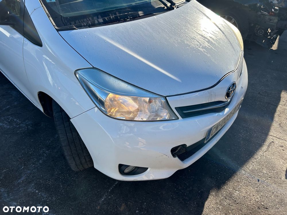 Toyota Yaris III przód kompletny maska zderzak błotniki lampy pas przedni kompletny chłodnice belka wzmocnienie europa - 2