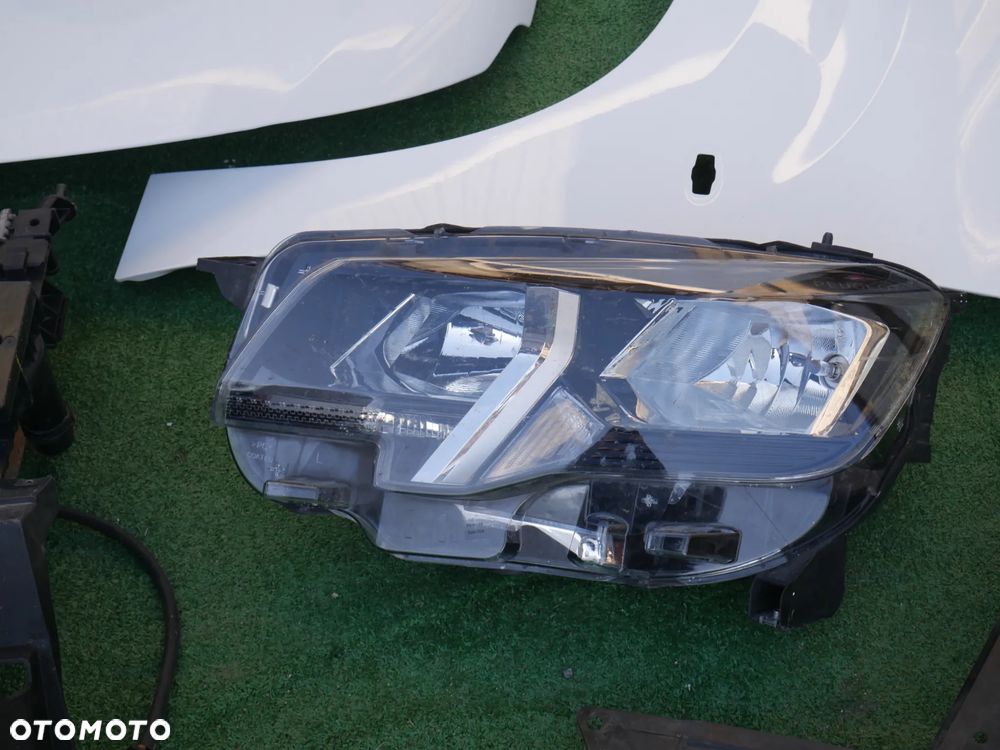 PEUGEOT RIFTER PRZÓD MASKA BŁOTNIK PRAWY LAMPA L+R LED PAS PRZEDNI CHŁODNICE BELKI ZDERZAK - 7