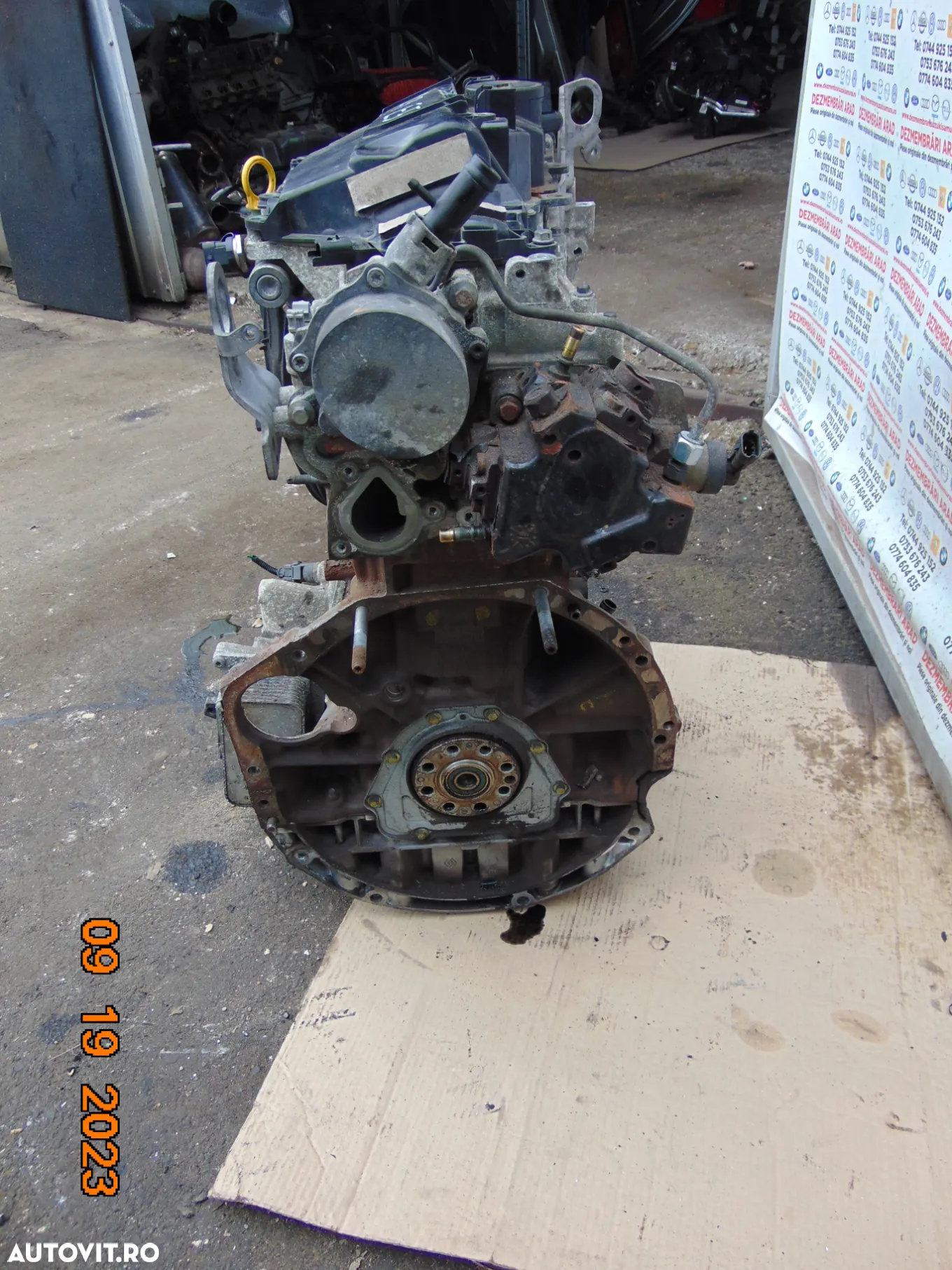 Motor Renault Master 2.3 euro 5 cod m9tb870 Opel Movano mascott 2.3 euro 5 - 5