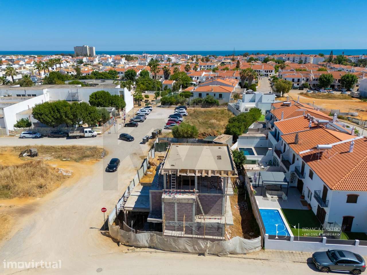 Fantástica Moradia T2+1 Nova com Piscina - Altura, Numa das Melhores P - Grande imagem: 2/10