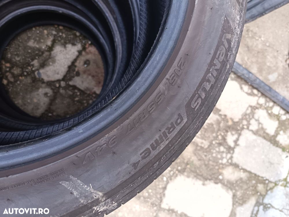 Anvelope vara 215 55 17 hankook 2022 și 2024 5.2-5.4mm - 4
