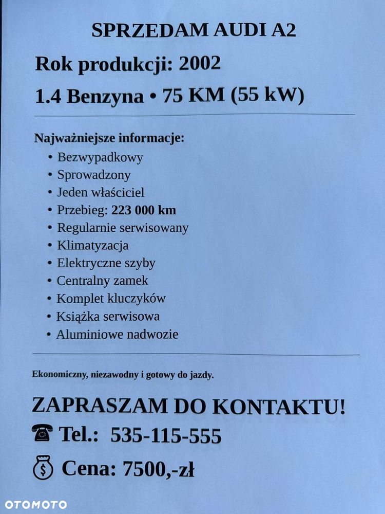Audi A2 1.4 - 34