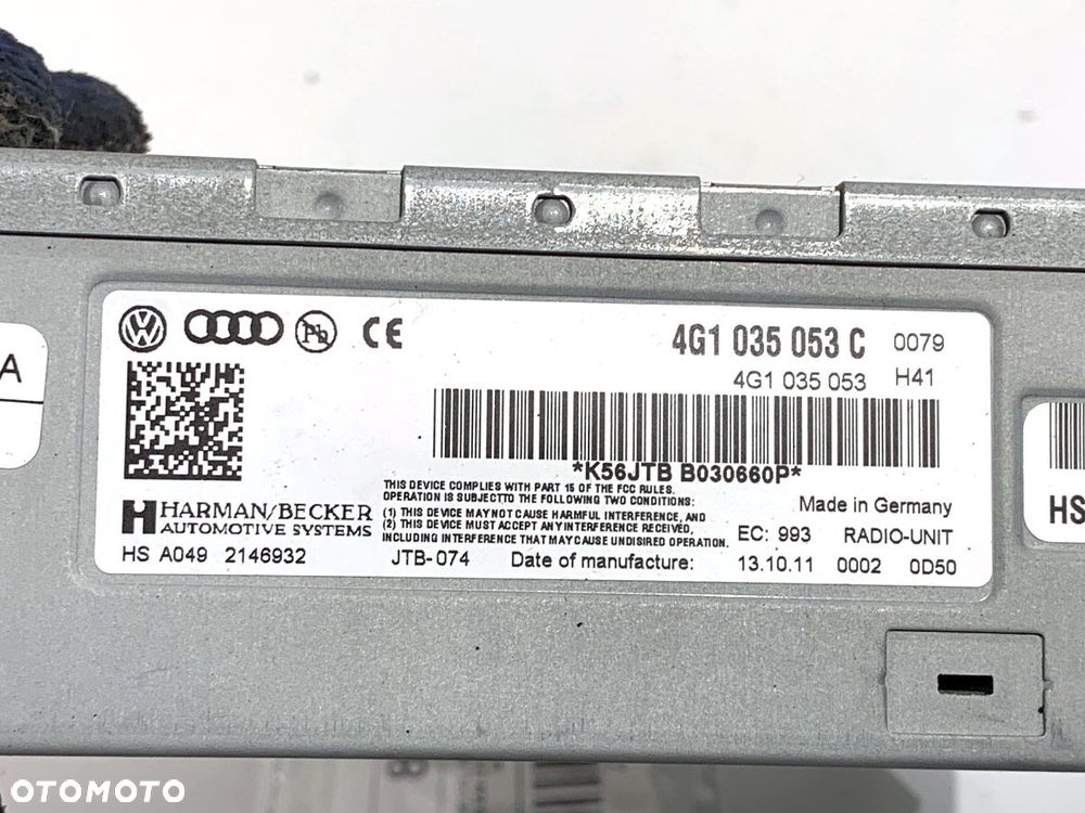 TUNER RADIA  AUDI A6 C7 (4G2, 4GC) 2010 - 2018 3.0 TDI quattro 180 kW [245 KM] olej napędowy 2011 - - 4