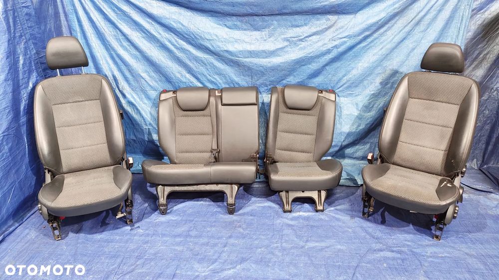 FOTEL LEWY PRAWY PRZÓD PÓŁSKÓRA PÓŁ SKÓRA PODGRZEWANY GRZANY MERCEDES W169 A169 LIFT AVANTGARDE 5D EUROPA - 1