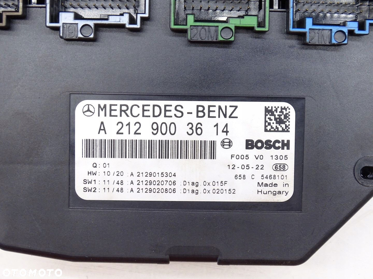 MODUŁ KOMPUTER STEROWNIK SAM MERCEDES W207 W212 A2129003614 - 5