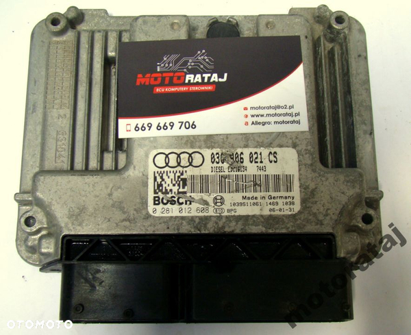 KOMPUTER AUDI A3 0281012608 03G906021CS EDC16U34