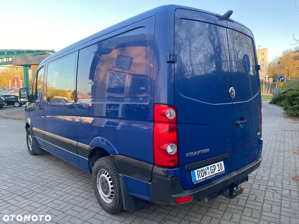 Volkswagen Crafter 2.0 Tdi 136KM Klima Doka 7 osobowa L1H2 148tys km 2015 Zadbany - 6