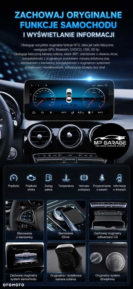 Mercedes A CLA GLA Android 8GB 128GB CarPlay Android Auto LTE GPS - 5
