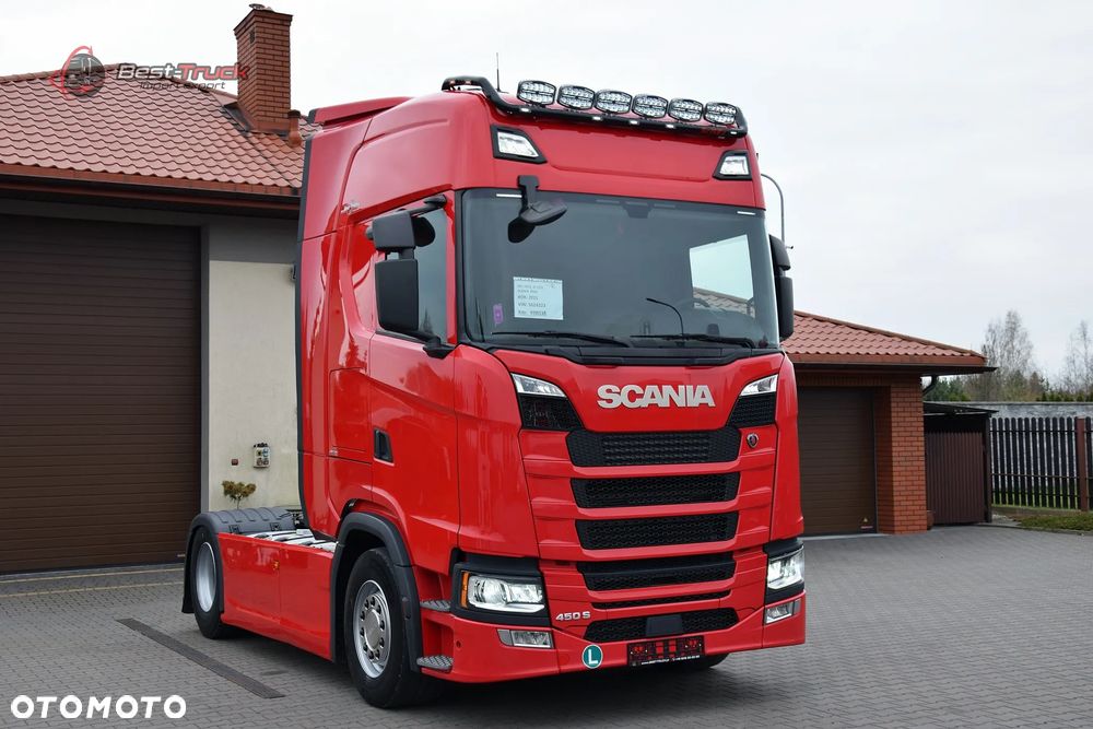 Scania S450 / FULL LED / KLIMA POST. / RETARDER / ZBIORNIKI  1400 L /  DUŻE ZEGARY - 5