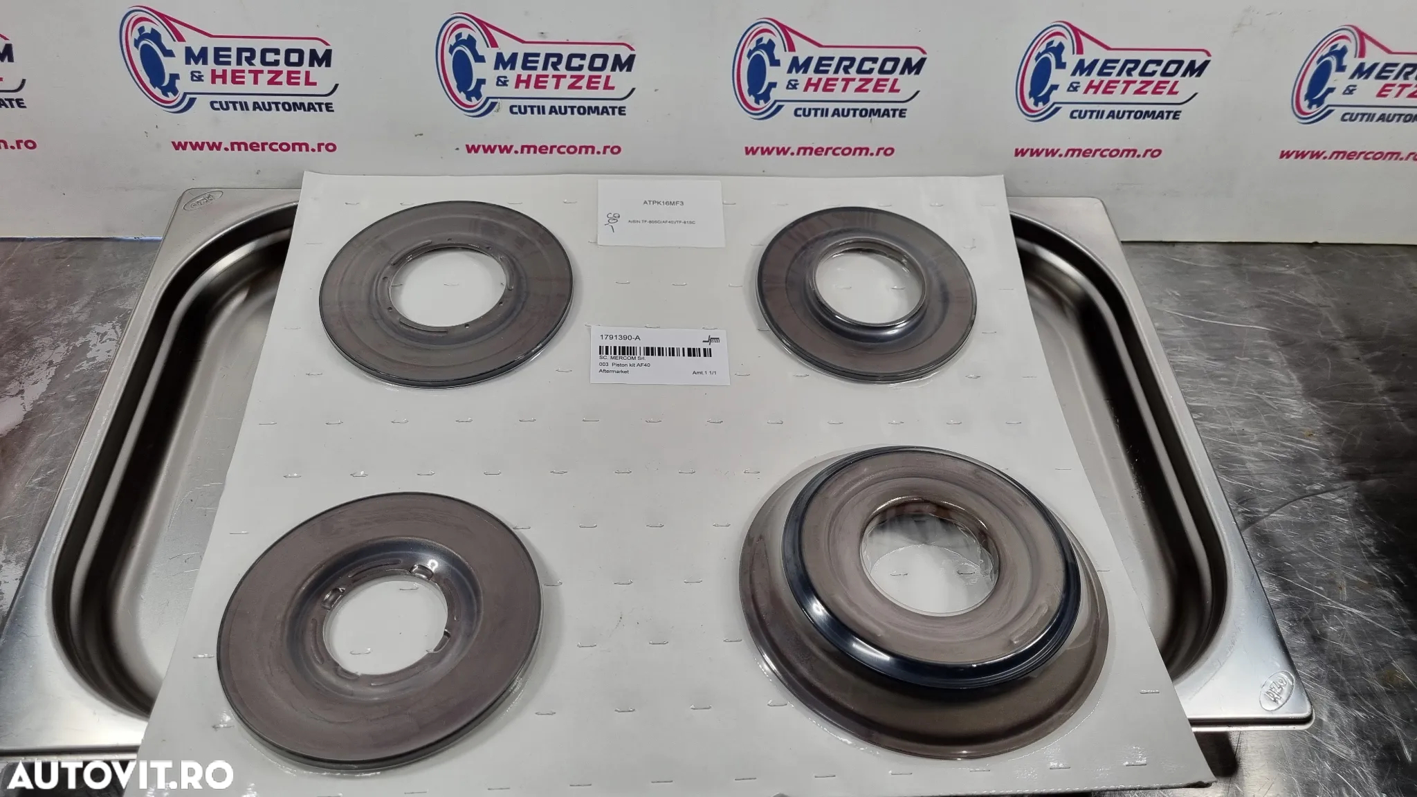 Set Pistoane cutie automata TF80SC / AF40 AISIN / OPEL / VOLVO / PEUGEOT / Diesel / 2005 - 2014 an - 3