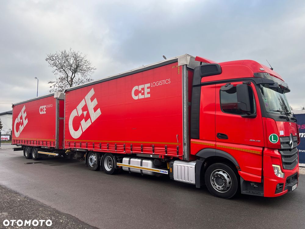 Mercedes-Benz ACTROS  MP5 euro6 6x2 jumbo zestaw  120m 38palet - 3