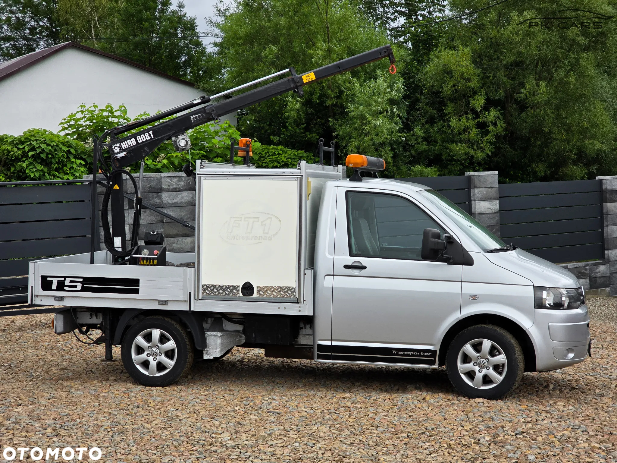Volkswagen T5 2.0 140 KM 4X4 4 MOTION HDS HIAB KRAN - 11