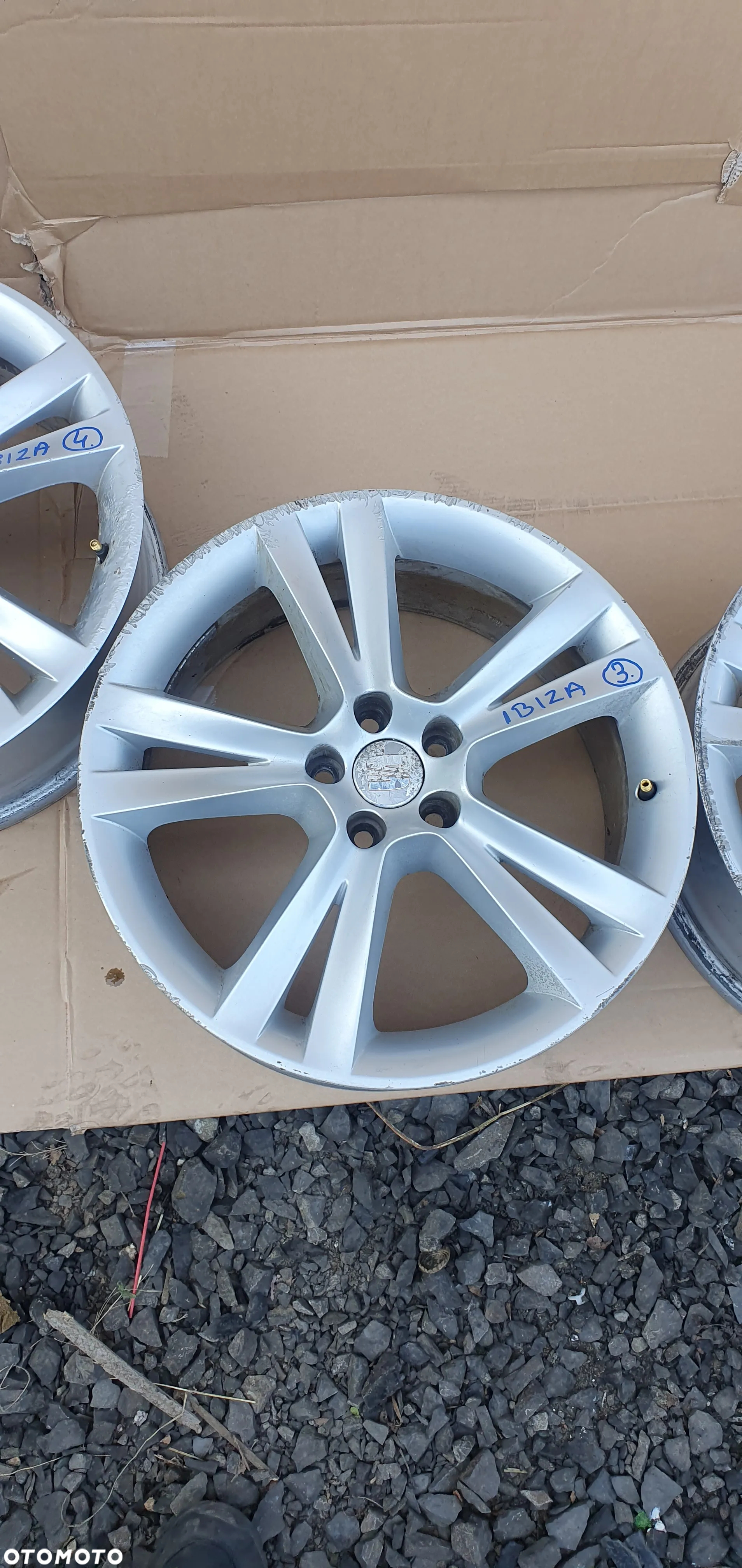 Alufelgi felgi aluminiowe ET43 7J R17 Seat Ibiza IV 6J 6J0611025C - 4