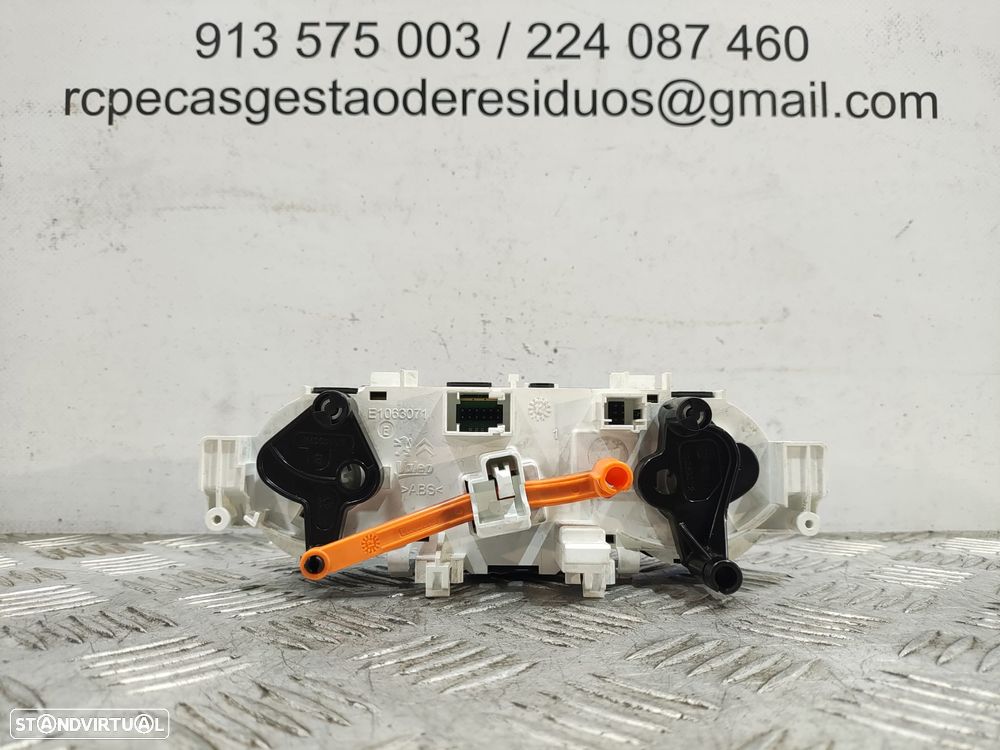 Display Sofagem Comando Chauffage Ar Condicionado AC Climatronic Peugeot 208 2008 Original - 7