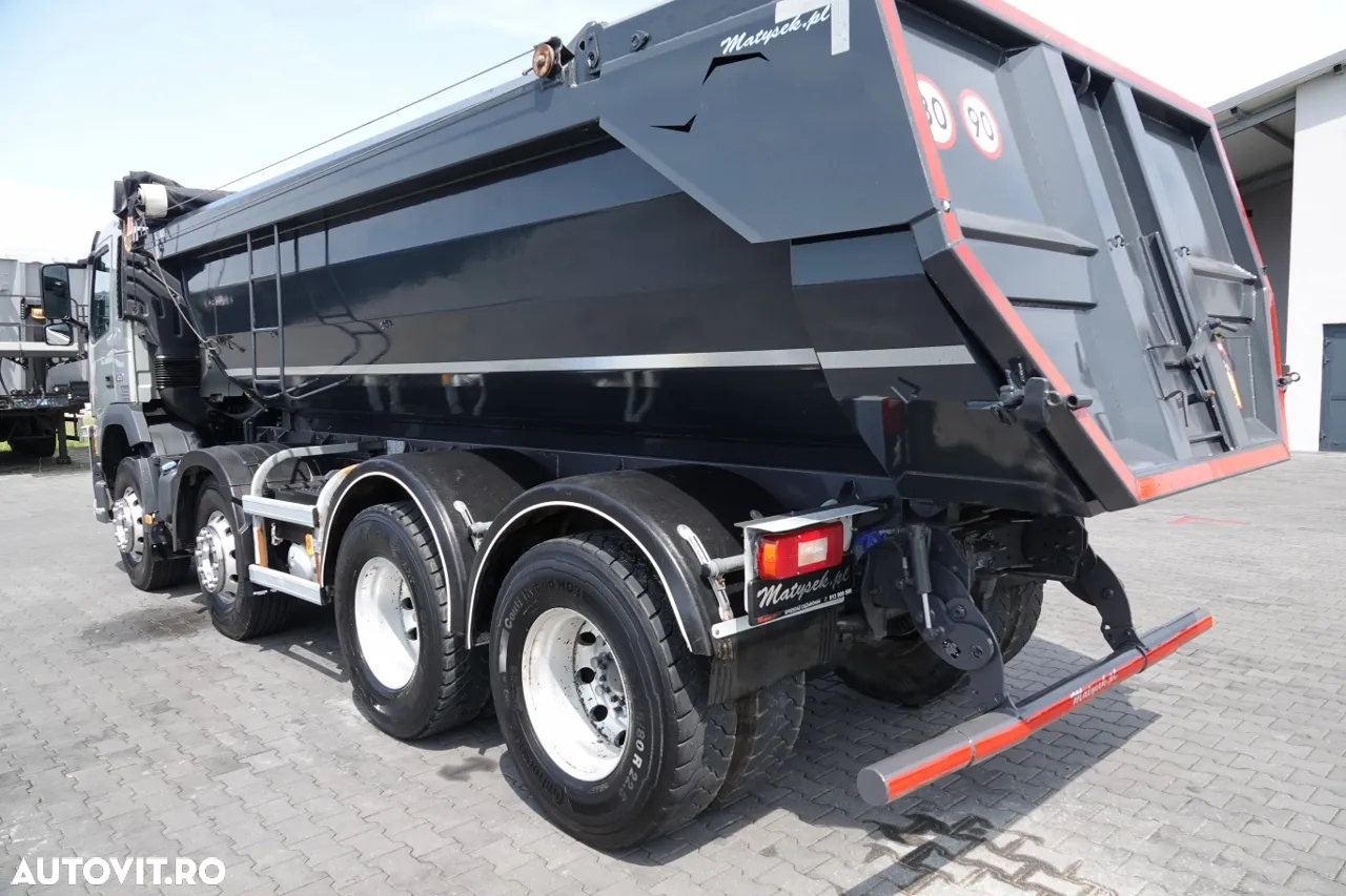 Volvo FM 450 / 8x4 / BASCULATOR SPATE / HIDROCLAPS / EURO 6 / IMPORTAT - 19