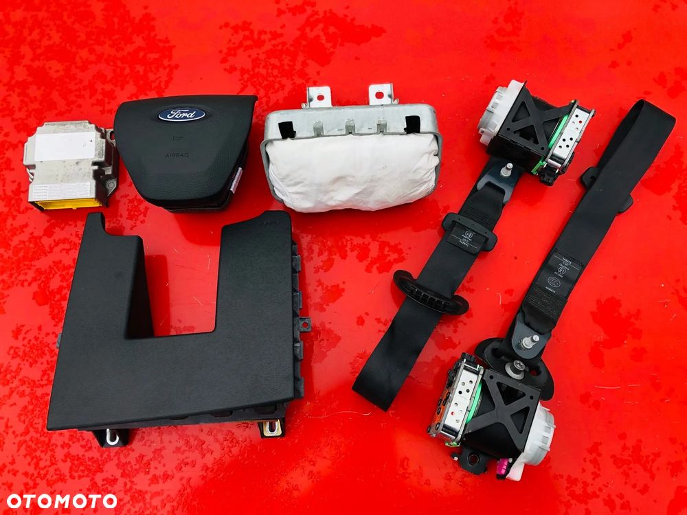 FORD MUSTANG B-MAX C-MAX S-MAX KUGA GALAXY TRANSIT TOURNEO COURIER CUSTOM CONNECT FLEX RANGER EXPLORER EXPEDITION ESCAPE PUMA MONDEO FUSION FOCUS FIESTA KA PLUS + EDGE ECOSPORT PODUSZKA POWIETRZNA KURTYNA FOTELA W FOTEL AIRBAG PASY PAS NAPINACZ DOPINACZ DESKA KONSOLA - 22
