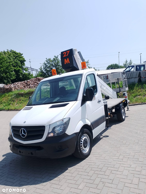 Mercedes-Benz Podnośnik Koszowy Ruthmann TB270 Zwyżka 27 Metrów 16 w Bok UDT Import Jak Wumag Gsr Multitel