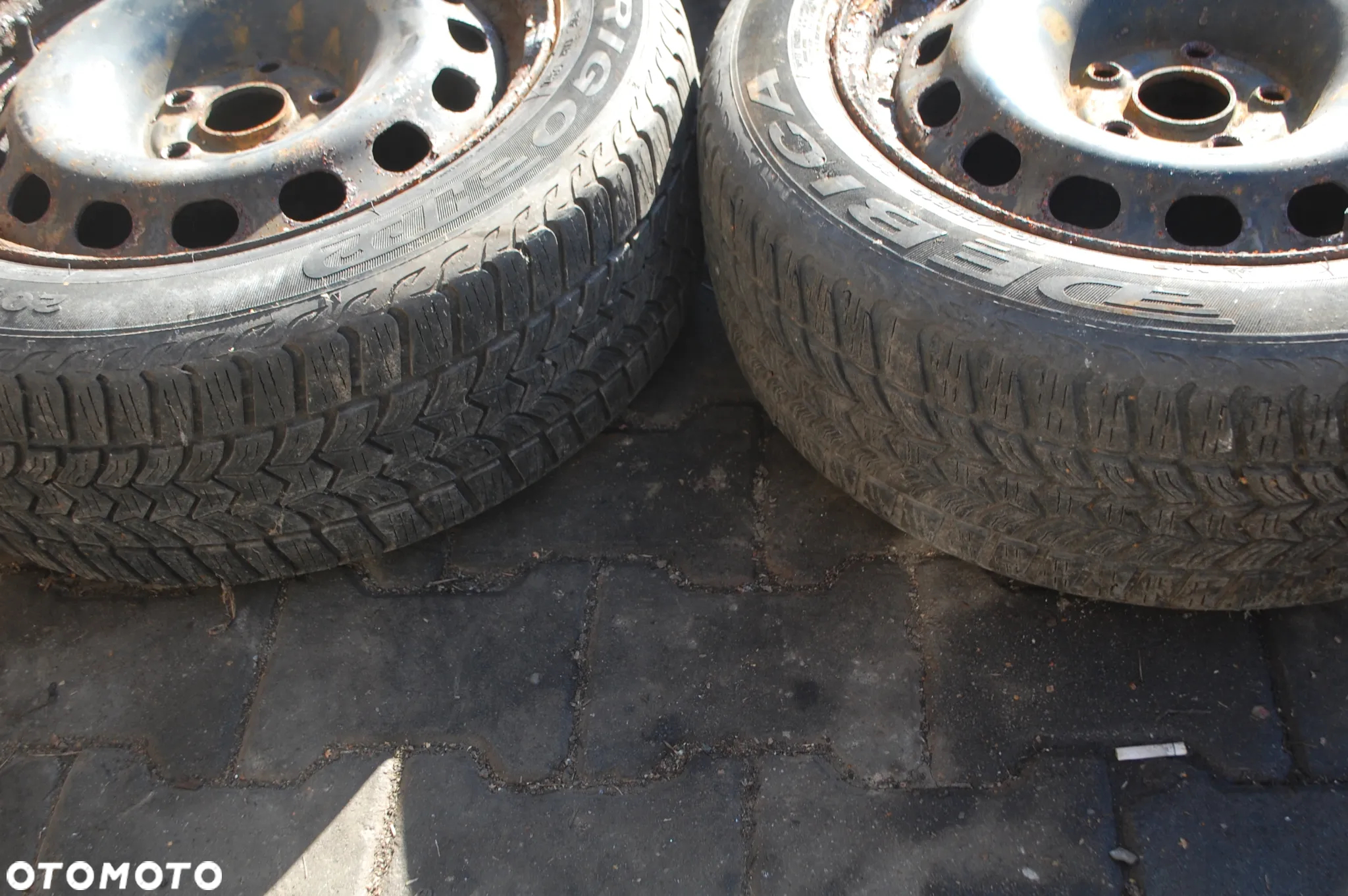 FELGI STALOWE + OPONY ZIMOWE 8E0601027D AUDI A4 5X112 ET42 6.5J 205/55R16 OPONY ZIMOWE FRIGO - 7
