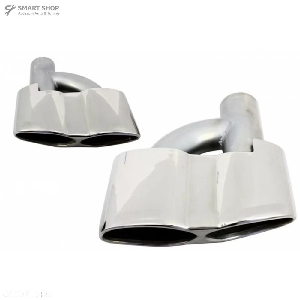 Pachet Exterior Complet LWB Mercedes S-Class W221 (2005-2011) cu Ornam - 8